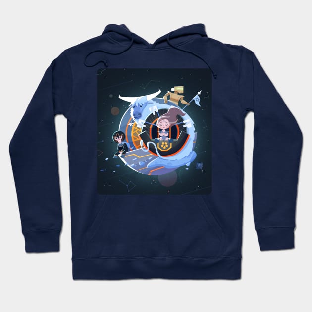 Space trip Hoodie by Arkel88